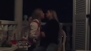 Two teenage girls kissng and making out part 2 wifesharedoncam.com