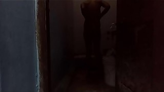 Desi women tempting herself in the bathroom amp_ pissing in the toilet